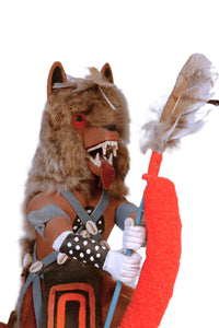 Hopi Pueblo Wolf Kachina Doll