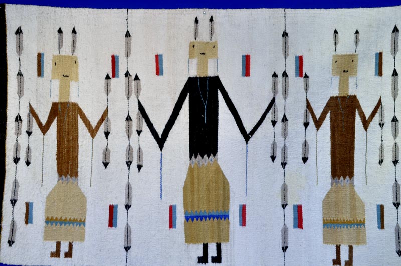 Navajo Yei Rug