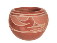 Santa Clara Pueblo Red Polychrome Pottery
