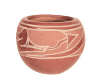 Santa Clara Pueblo Red Polychrome Pottery