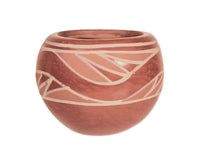 Santa Clara Pueblo Red Polychrome Pottery