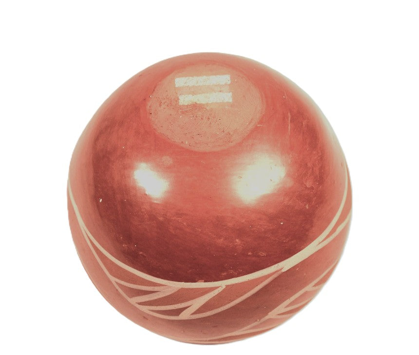 Santa Clara Pueblo Red Polychrome Pottery
