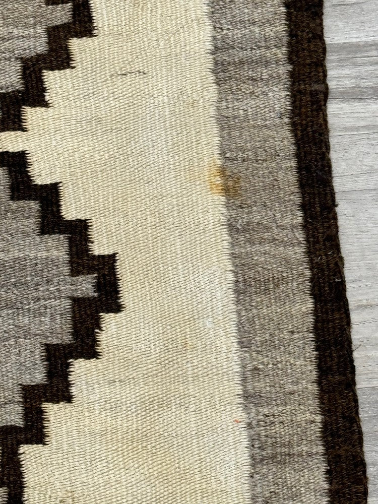 Early Navajo Ganado Rug with Cloud Motif