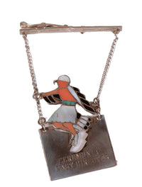 Ceremonial Eagle Dancer Tie Bar