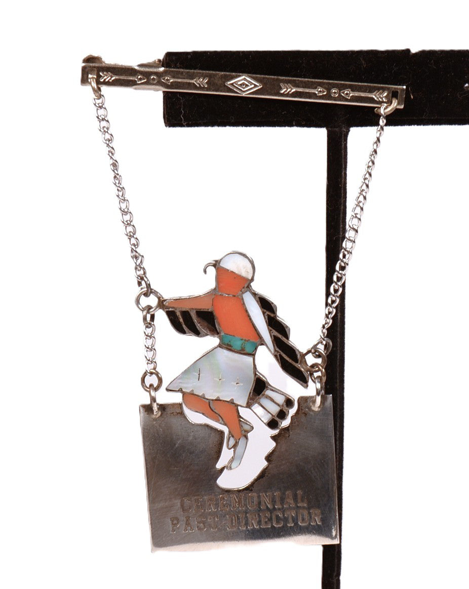 Ceremonial Eagle Dancer Tie Bar
