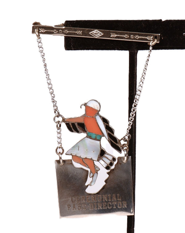 Ceremonial Eagle Dancer Tie Bar