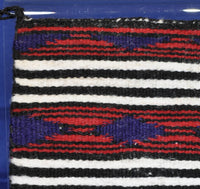 Miniature Navajo rug; Chiefs Blanket