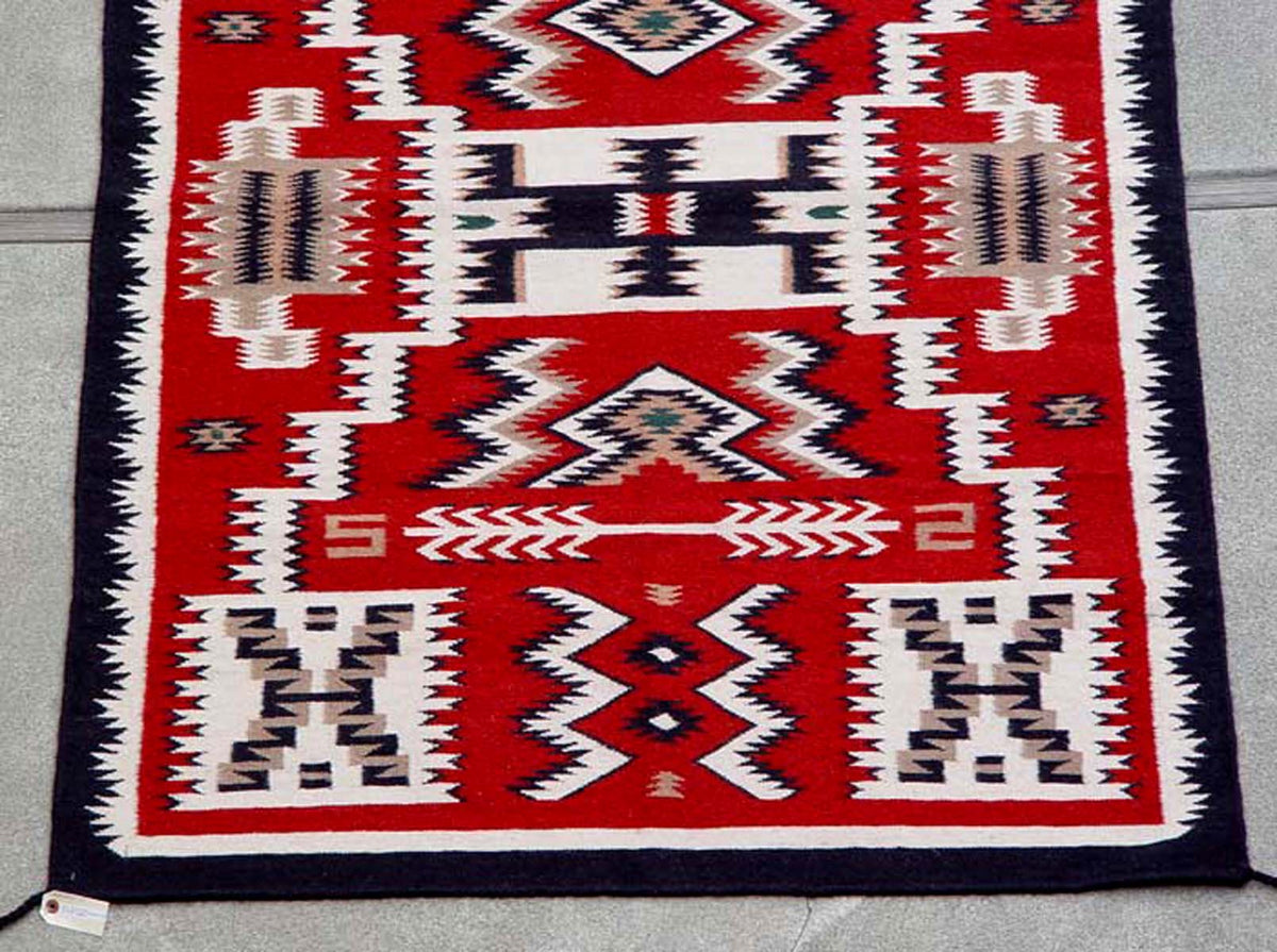 Southwest Area Rug, 10' x 14'  Storm Pattern