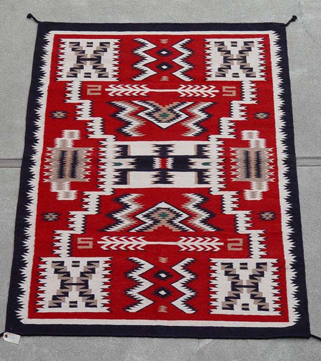 Southwest Area Rug, 10' x 14'  Storm Pattern