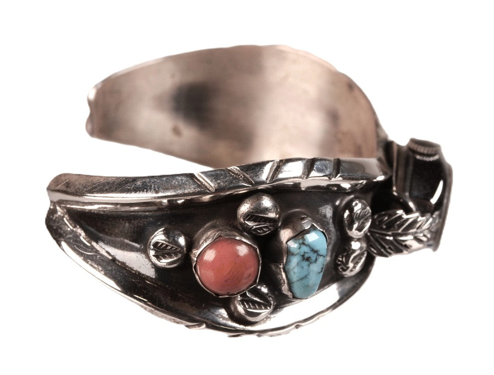 Navajo Sterling Silver Watch Bracelet