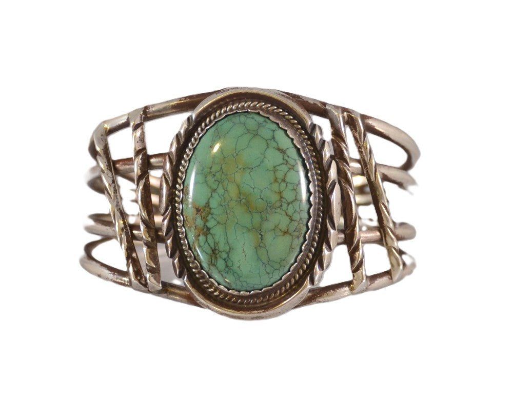 Navajo Turquoise and Sterling Silver Bracelet