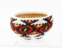 Paiute beaded basket