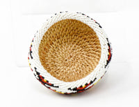 Paiute beaded basket