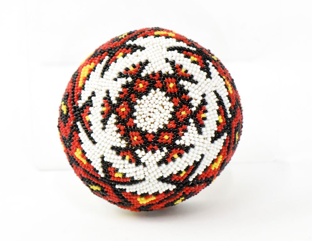 Paiute beaded basket