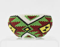 Paiute beaded basket