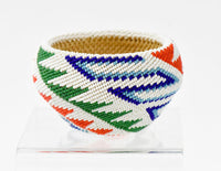 Paiute beaded basket