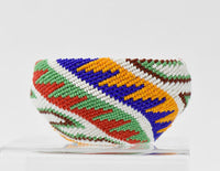 Paiute beaded basket