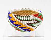 Paiute beaded basket