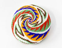 Paiute beaded basket