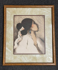 RC Gorman  Lithograph, Navajo Woman St. I, 51/75
