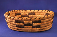 Papago basket with Water Skater motif
