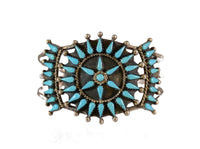 Navajo Bracelet, Cluster Star Cuff; Artist mark by Benson Yazzie