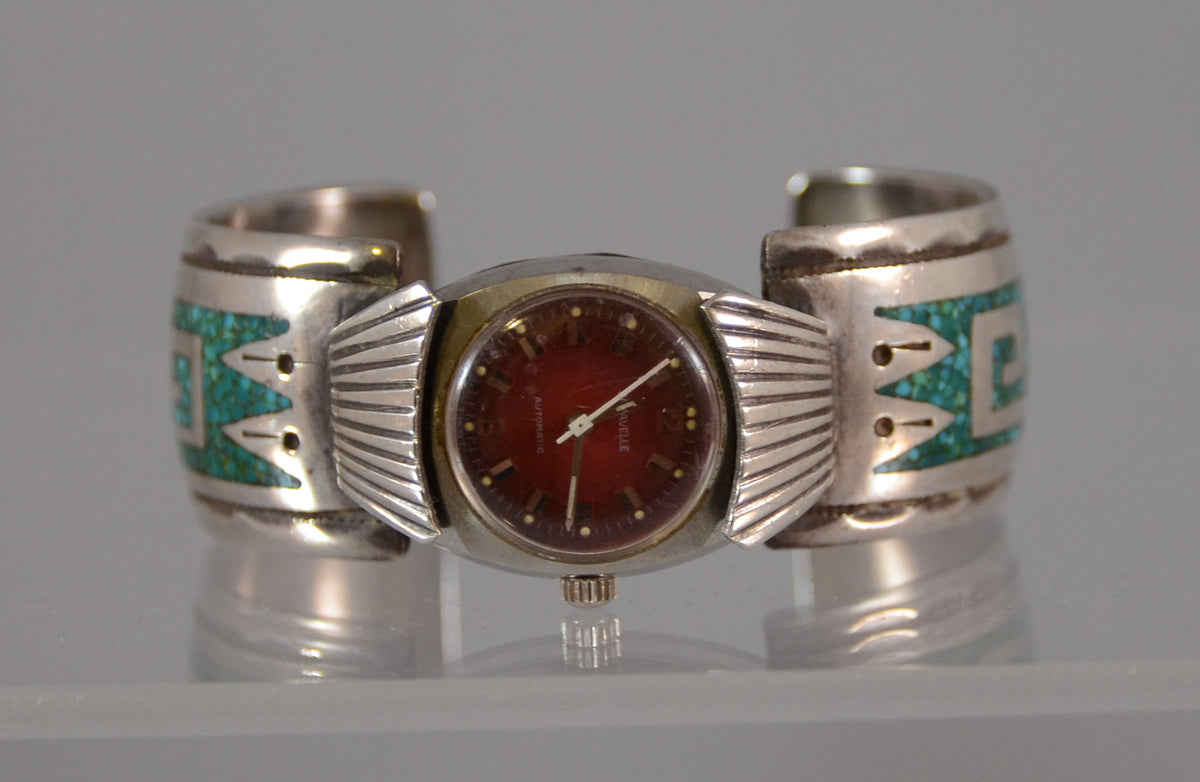 Navajo Thomas Singer Watch Cuff Bracelet