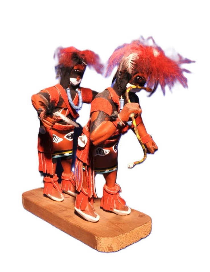 Hopi Kachina Snake Dancer Dolls By Richard Gaseoma