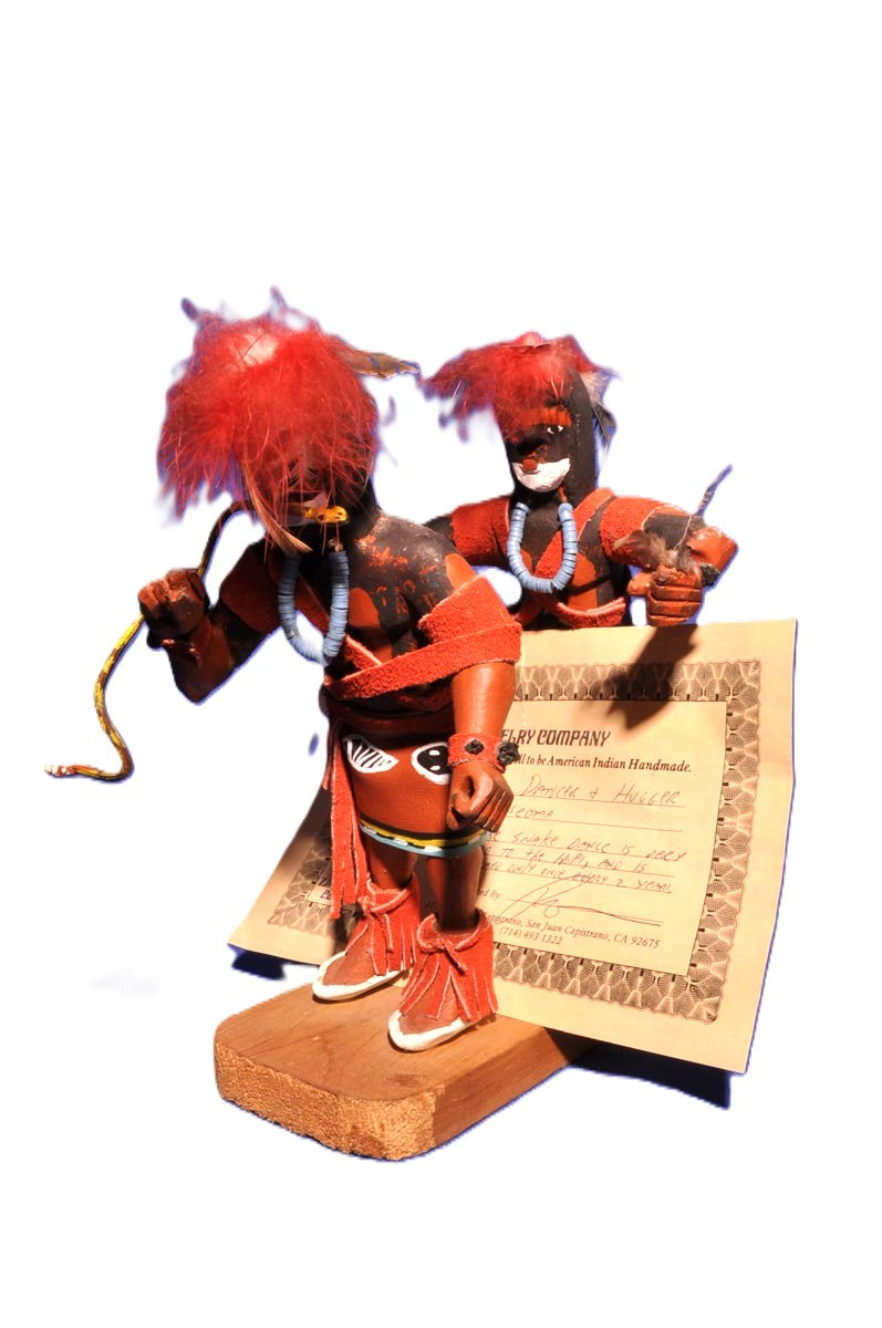Hopi Kachina Snake Dancer Dolls By Richard Gaseoma