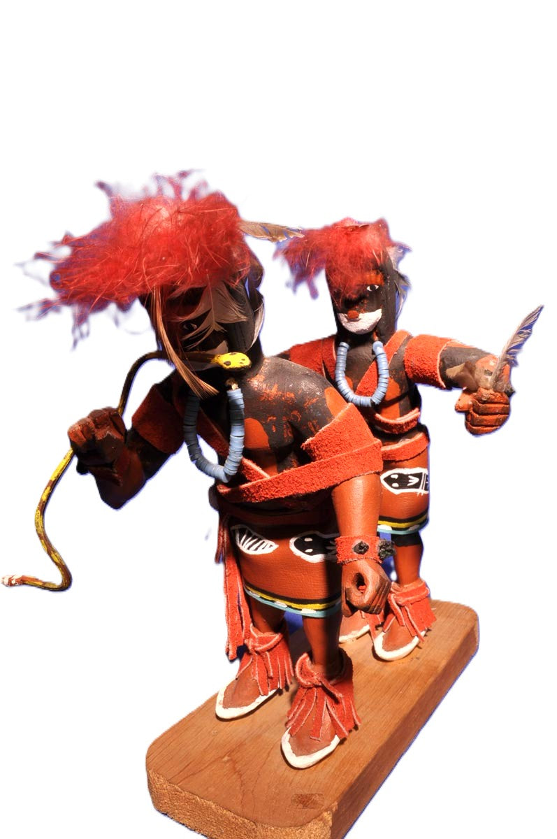 Hopi Kachina Snake Dancer Dolls By Richard Gaseoma