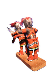 Hopi Kachina Snake Dancer Dolls By Richard Gaseoma