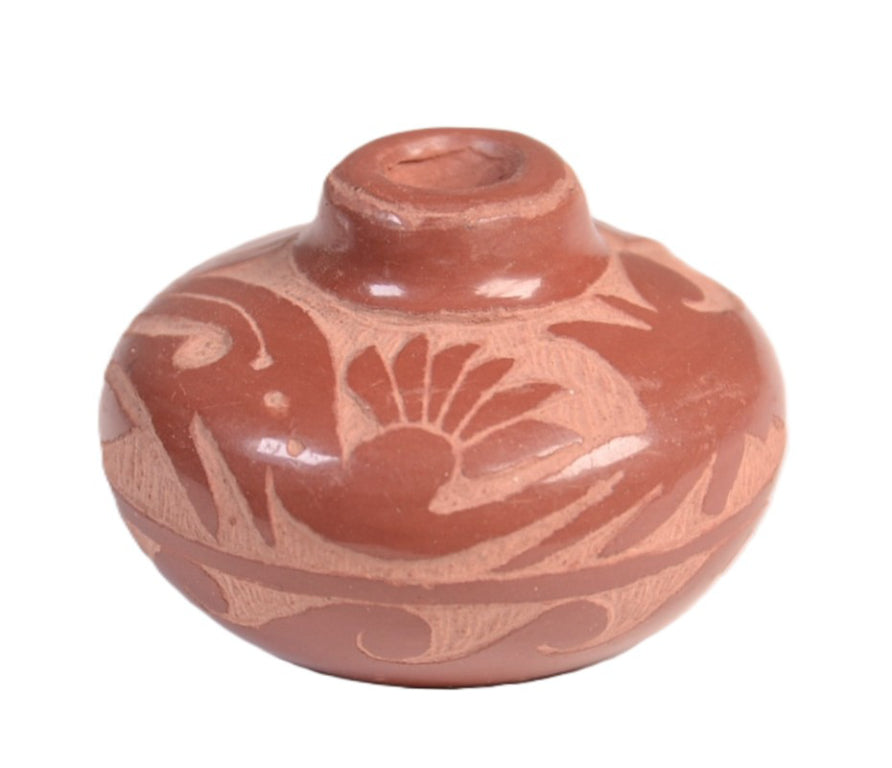 Santa Clara Pueblo Miniature Pottery By Grace Medicine Flower