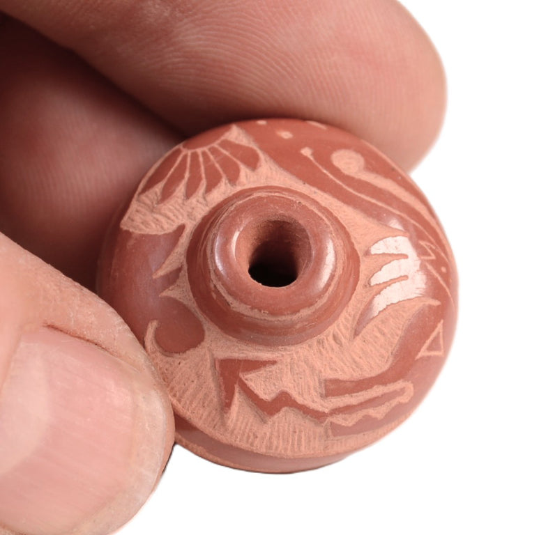 Santa Clara Pueblo Miniature Pottery By Grace Medicine Flower