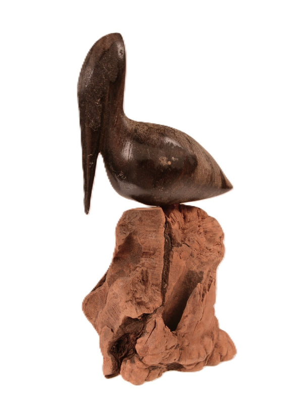 Mexican Small Pelican Carving
