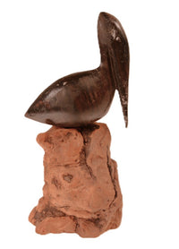 Mexican Small Pelican Carving