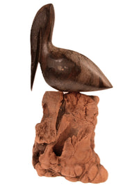 Mexican Small Pelican Carving