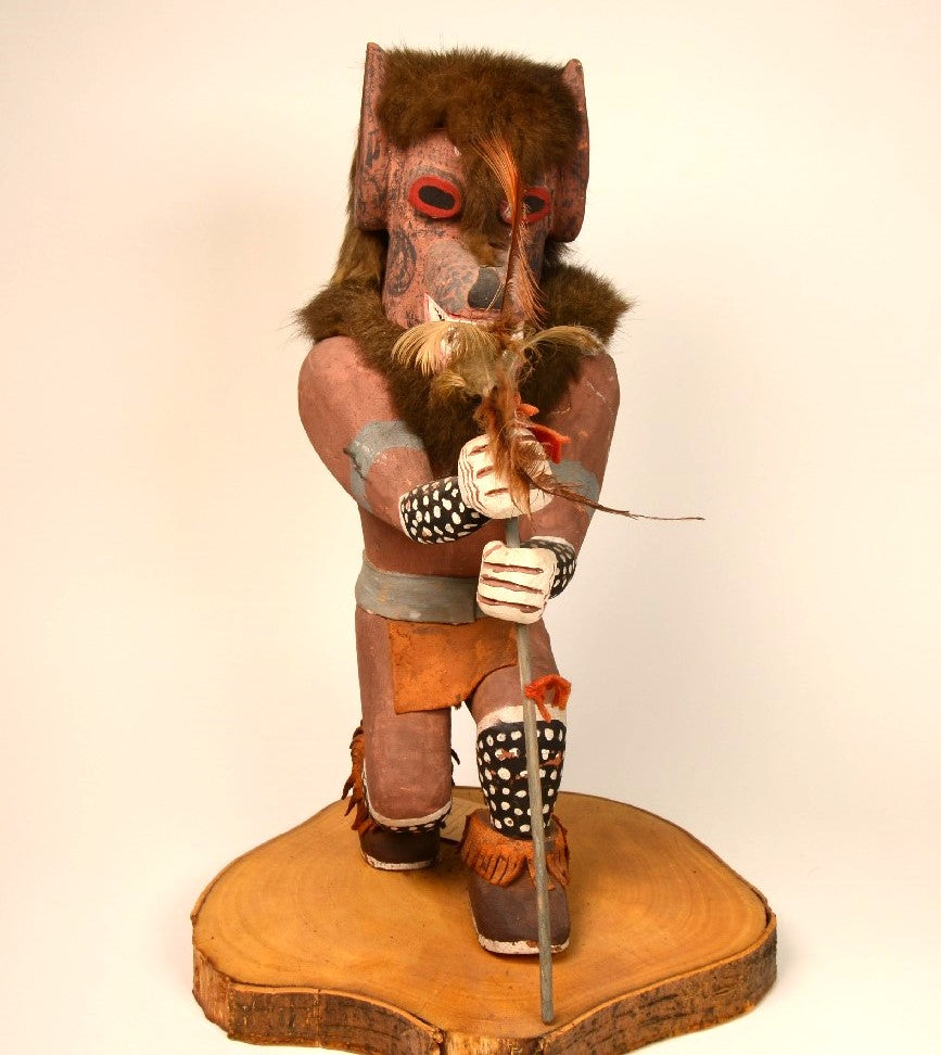 Navajo Kachina Wolf Doll