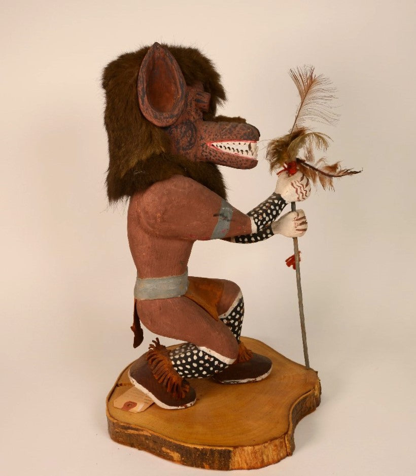Navajo Kachina Wolf Doll
