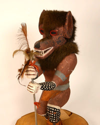 Navajo Kachina Wolf Doll