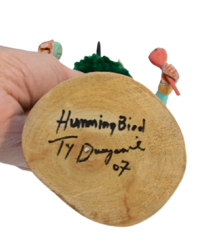 Navajo Hummingbird Katchina Doll By Ty Duwyenie