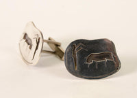 Mexican Silver - Vintage Taxco Cuff Links