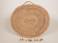 Large Pomo Feather basket