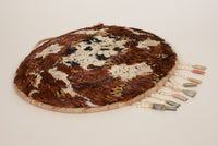 Large Pomo Feather basket