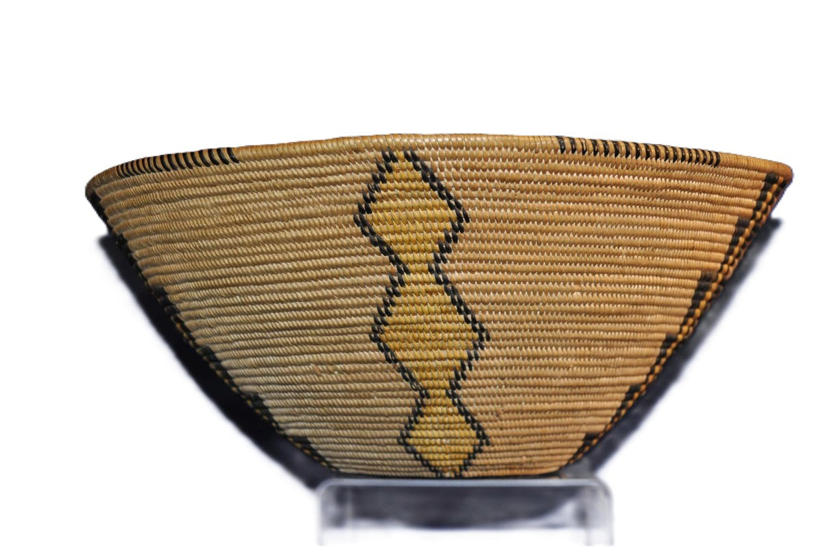 Panamint Polychrome Basketry Bowl