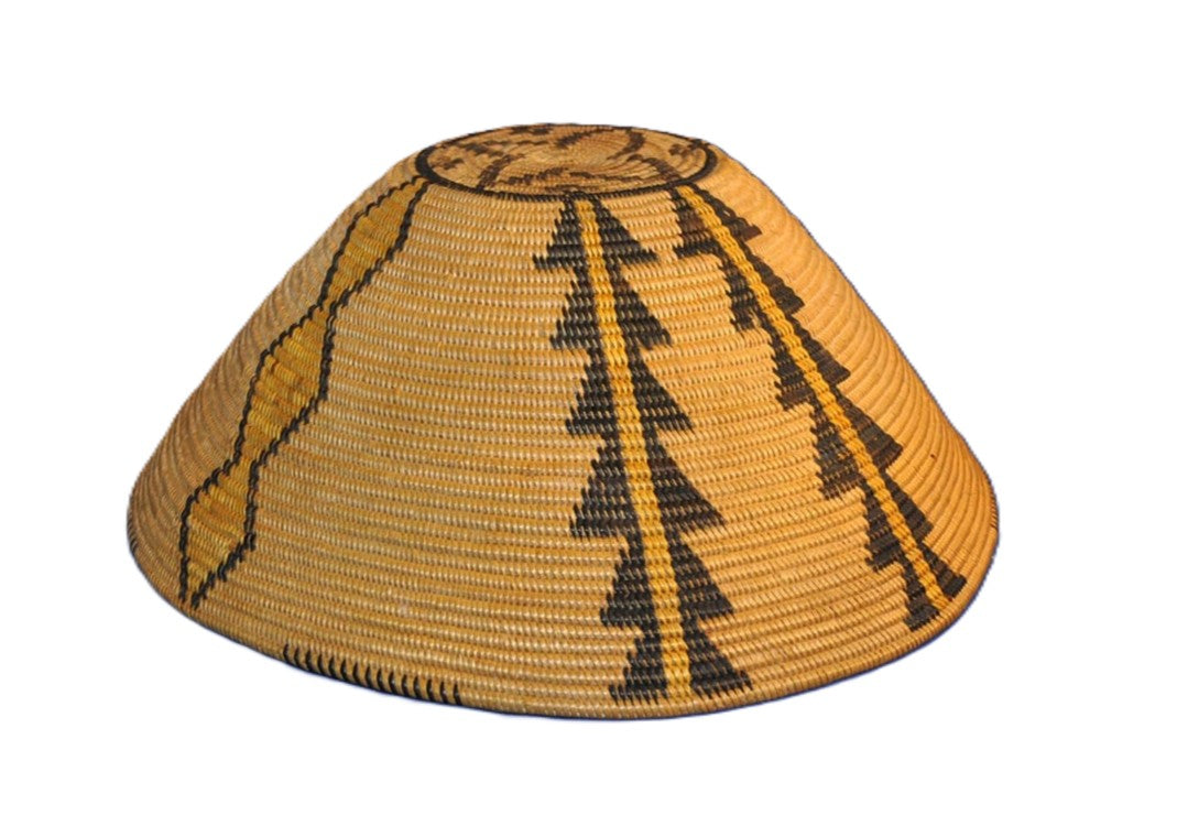 Panamint Polychrome Basketry Bowl