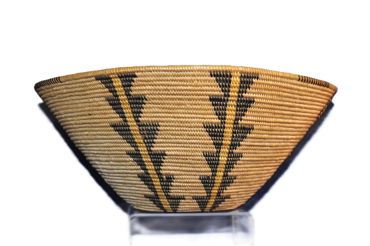 Panamint Polychrome Basketry Bowl