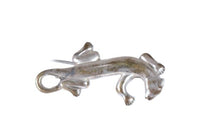 Navajo Sterling Silver Lizard Pin