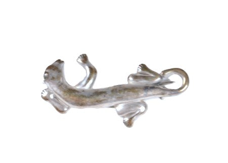 Navajo Sterling Silver Lizard Pin