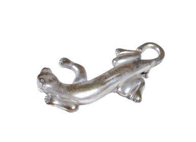 Navajo Sterling Silver Lizard Pin
