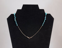 Zuni 3 Fetish Necklace and Sterling Silver Beads